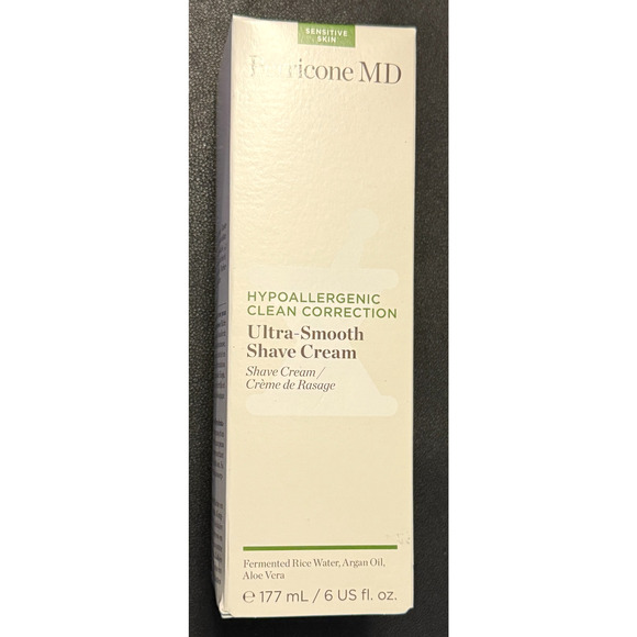 Perricone MD Ultra Smooth Clean Shave Cream Sensitive Skin 6 Oz 177ml Brand New - Picture 1 of 6